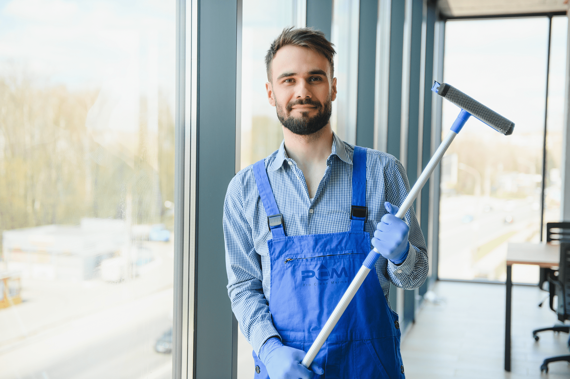 Professioneller Reinigungsexperte von Pro Clean Mermer